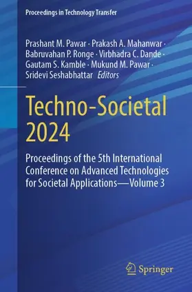 Pawar / Mahanwar / Ronge |  Techno-Societal 2024 | Buch |  Sack Fachmedien