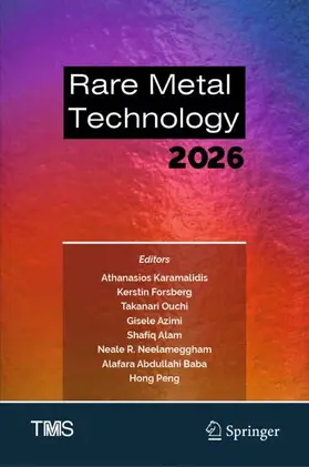 Karamalidis / Forsberg / Ouchi |  Rare Metal Technology 2026 | Buch |  Sack Fachmedien