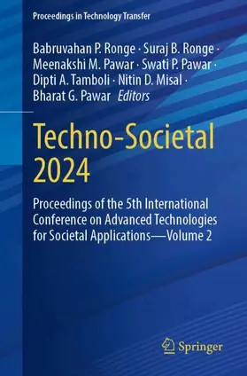 Ronge / Pawar / Tamboli |  Techno-Societal 2024 | Buch |  Sack Fachmedien