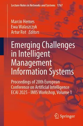 Hernes / Walaszczyk / Rot |  Emerging Challenges in Intelligent Management Information Systems | Buch |  Sack Fachmedien