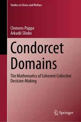 Puppe / Slinko |  Condorcet Domains | Buch |  Sack Fachmedien