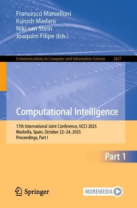 Marcelloni / Madani / van Stein |  Computational Intelligence | Buch |  Sack Fachmedien