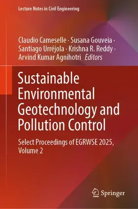 Cameselle / Gouveia / Urréjola |  Sustainable Environmental Geotechnology and Pollution Control | Buch |  Sack Fachmedien