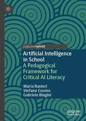 Ranieri / Biagini / Cuomo |  Artificial Intelligence in School | Buch |  Sack Fachmedien