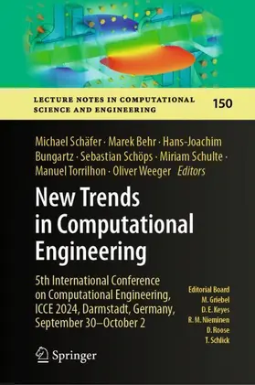 Schäfer / Behr / Bungartz |  New Trends in Computational Engineering | Buch |  Sack Fachmedien