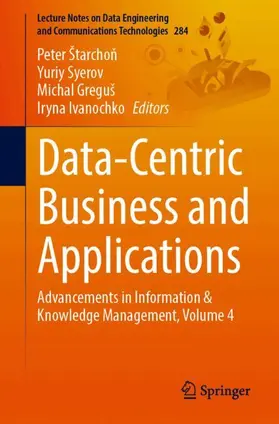 Štarchon / Syerov / Greguš |  Data-Centric Business and Applications | Buch |  Sack Fachmedien