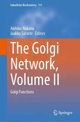 Nakano / Saraste |  The Golgi Network, Volume II | Buch |  Sack Fachmedien