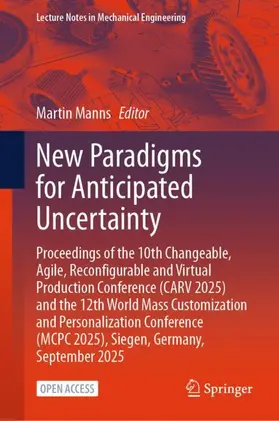 Manns |  New Paradigms for Anticipated Uncertainty | Buch |  Sack Fachmedien