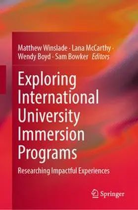 Winslade / McCarthy / Boyd |  Exploring International University Immersion Programs | eBook | Sack Fachmedien