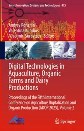 Ronzhin / Kundius / Surovtsev |  Digital Technologies in Aquaculture, Organic Farms and Dairy Productions | eBook | Sack Fachmedien