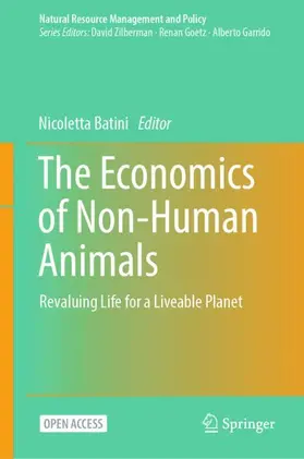 Batini |  The Economics of Non-Human Animals | Buch |  Sack Fachmedien