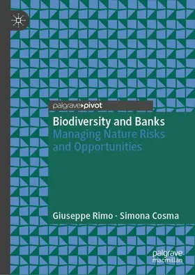 Rimo / Cosma |  Biodiversity and Banks | Buch |  Sack Fachmedien
