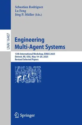 Rodriguez / Feng / Müller |  Engineering Multi-Agent Systems | Buch |  Sack Fachmedien