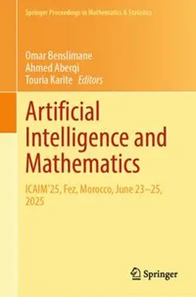 Benslimane / Aberqi / Karite | Artificial Intelligence and Mathematics | E-Book | www.sack.de