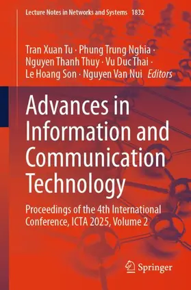 Tu / Nghia / Thuy |  Advances in Information and Communication Technology | Buch |  Sack Fachmedien