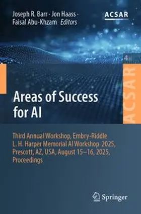 Barr / Haass / Abu-Khzam | Areas of Success for AI | E-Book | www.sack.de