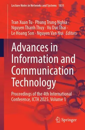 Tu / Nghia / Thuy |  Advances in Information and Communication Technology | Buch |  Sack Fachmedien