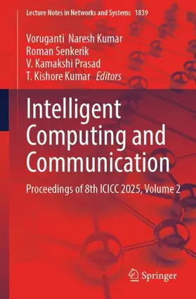 Kumar / Senkerik / Prasad |  Intelligent Computing and Communication | Buch |  Sack Fachmedien