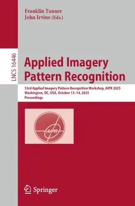 Tanner / Irvine |  Applied Imagery Pattern Recognition | Buch |  Sack Fachmedien