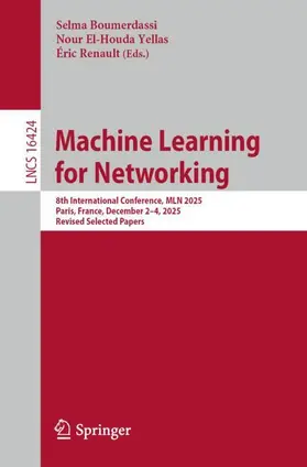 Boumerdassi / Yellas / Renault |  Machine Learning for Networking | Buch |  Sack Fachmedien