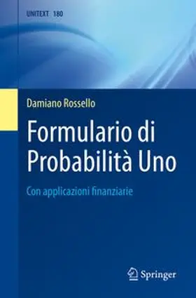 Rossello | Formulario di Probabilità Uno | E-Book | www.sack.de