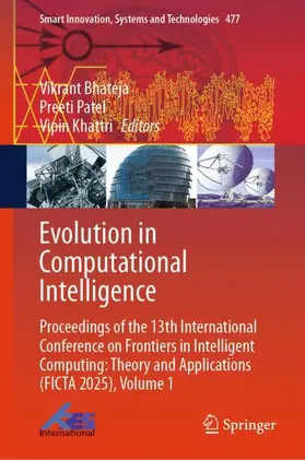 Bhateja / Patel / Khattri |  Evolution in Computational Intelligence | Buch |  Sack Fachmedien