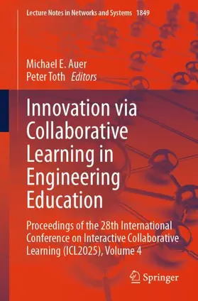 Auer / Toth |  Innovation via Collaborative Learning in Engineering Education | Buch |  Sack Fachmedien
