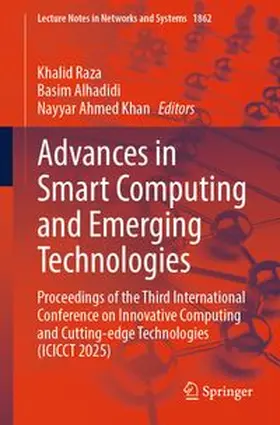 Raza / Alhadidi / Khan |  Advances in Smart Computing and Emerging Technologies | eBook | Sack Fachmedien