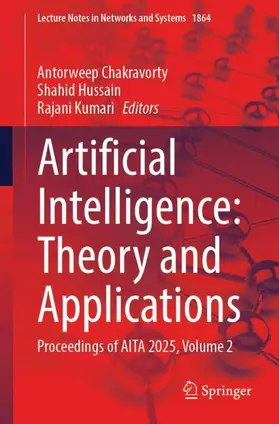 Chakravorty / Hussain / Kumari |  Artificial Intelligence: Theory and Applications | Buch |  Sack Fachmedien