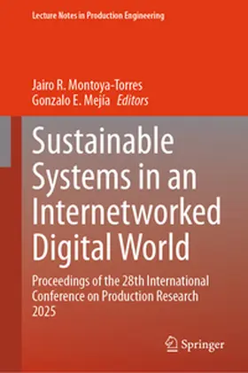 Montoya-Torres / Mejía |  Sustainable Systems in an Internetworked Digital World | eBook | Sack Fachmedien