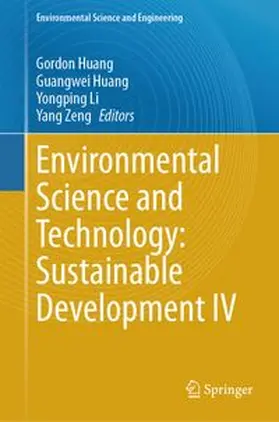 Huang / Li / Zeng |  Environmental Science and Technology: Sustainable Development IV | eBook | Sack Fachmedien