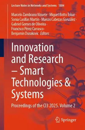 Vizuete / Botto Tobar / Casillas Martín |  Innovation and Research - Smart Technologies & Systems | Buch |  Sack Fachmedien