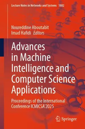 Aboutabit / Hafidi |  Advances in Machine Intelligence and Computer Science Applications | Buch |  Sack Fachmedien