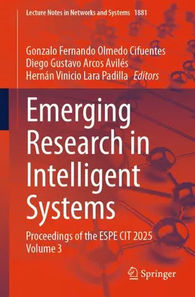 Olmedo Cifuentes / Arcos Avilés / Lara Padilla |  Emerging Research in Intelligent Systems | Buch |  Sack Fachmedien