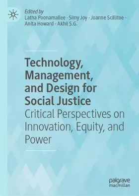 Poonamallee / Joy / Scillitoe |  Technology, Management, and Design for Social Justice | Buch |  Sack Fachmedien