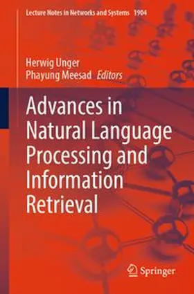 Unger / Meesad |  Advances in Natural Language Processing and Information Retrieval | eBook | Sack Fachmedien
