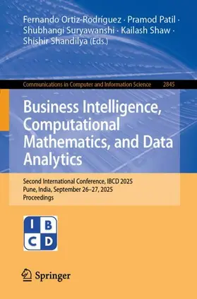 Ortiz-Rodríguez / Patil / Suryawanshi |  Business Intelligence, Computational Mathematics, and Data Analytics | Buch |  Sack Fachmedien