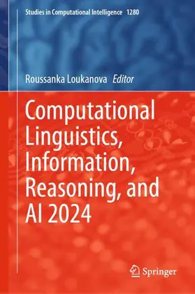 Loukanova |  Computational Linguistics, Information, Reasoning, and AI 2024 | Buch |  Sack Fachmedien