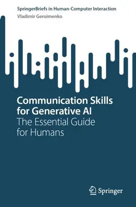 Geroimenko |  Communication Skills for Generative AI | Buch |  Sack Fachmedien