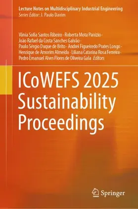 Ribeiro / Mota Panizio / Galvão |  ICoWEFS 2025 Sustainability Proceedings | Buch |  Sack Fachmedien