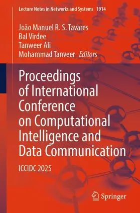 R. S. Tavares / Virdee / Ali |  Proceedings of International Conference on Computational Intelligence and Data Communication | Buch |  Sack Fachmedien