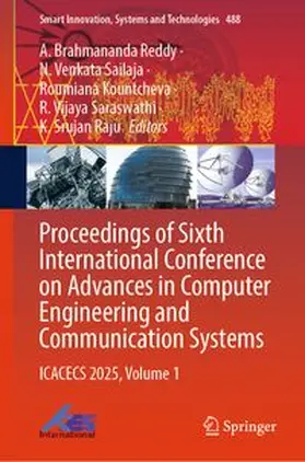 Brahmananda Reddy / Sailaja / Kountcheva |  Proceedings of Sixth International Conference on Advances in Computer Engineering and Communication Systems | eBook | Sack Fachmedien