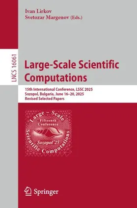 Lirkov / Margenov |  Large-Scale Scientific Computations | Buch |  Sack Fachmedien