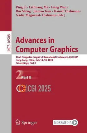 Li / Ma / Wan |  Advances in Computer Graphics | Buch |  Sack Fachmedien