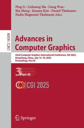 Li / Ma / Wan |  Advances in Computer Graphics | Buch |  Sack Fachmedien