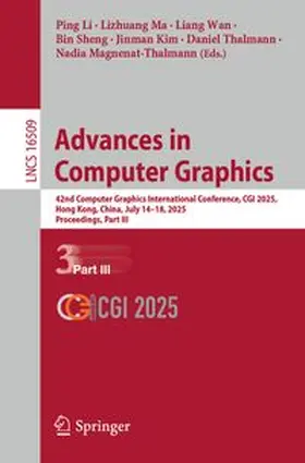 Li / Ma / Wan |  Advances in Computer Graphics | eBook | Sack Fachmedien
