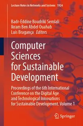 Boudriki Semlali / Ben Abdel Ouahab / Bragança |  Computer Sciences for Sustainable Development | eBook | Sack Fachmedien