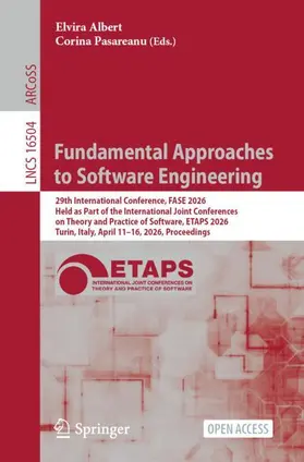 Albert / Pasareanu |  Fundamental Approaches to Software Engineering | Buch |  Sack Fachmedien