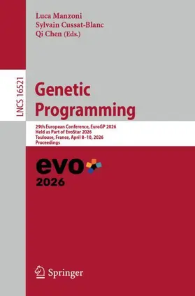 Manzoni / Cussat-Blanc / Chen |  Genetic Programming | Buch |  Sack Fachmedien