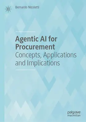 Nicoletti | Agentic AI for Procurement | E-Book | www.sack.de